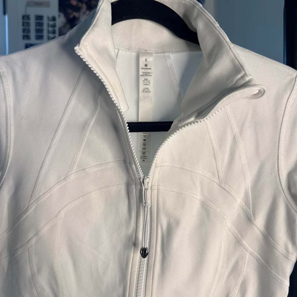 Lululemon Define Jacket Luon White